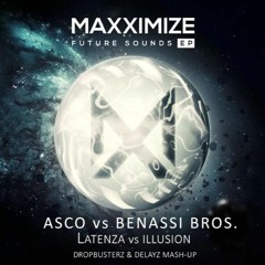 ASCO vs Benassi Bros - Latenza vs Illusion (Dropbusterz & Delayz Mashup)