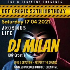 Dj Milan @ Def's 53th Birthday Bash ( 3 Hours Of Banging Techno )