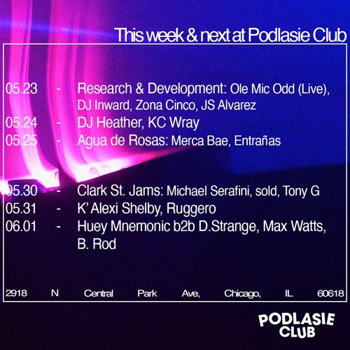 This week & next at Podlasie Club [05.23 - 06.01]