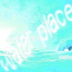 water place - frozen in pearlescent chill