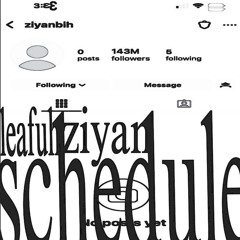leafuh - schedule (prod. ziyan)