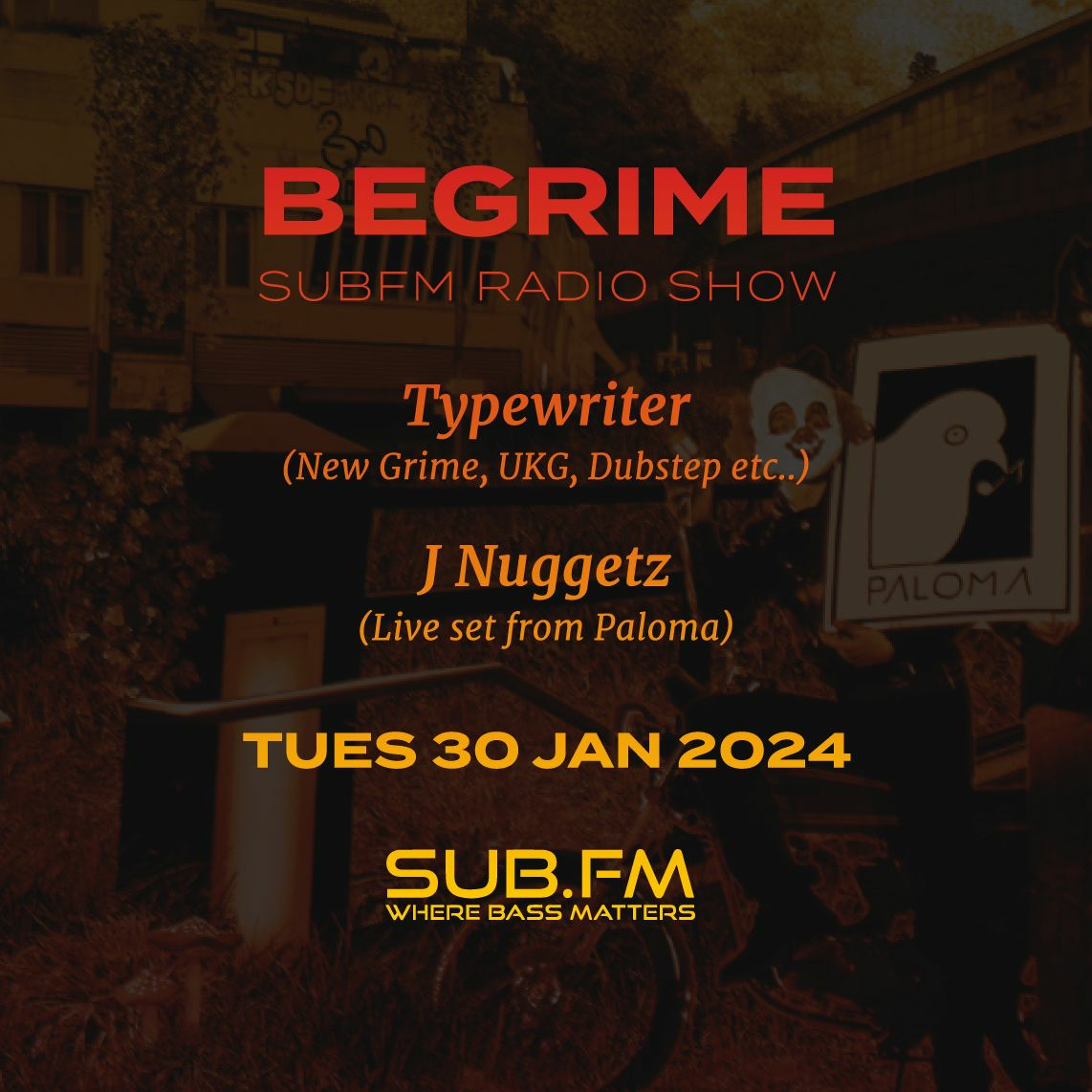 Begrime Typewriter Jnuggetz - 30 Jan 2024