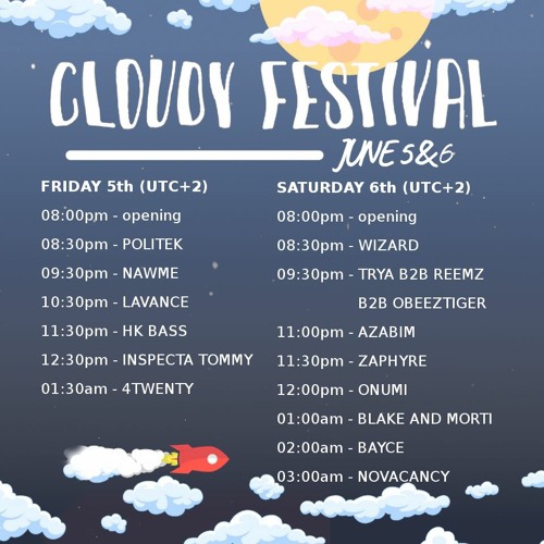 INSPECTA TOMMY - Cloudy Festival Mix (05/06/20)