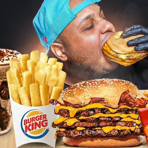 BURGER KING STACKER 3.0, BATATA, BACONESE E MILKSHAKE DE BIS   ASMR MUKBANG   LUCAS ASMR   Eating