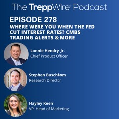 278. Where Were You When the Fed Cut Interest Rates?, CMBS Trading Alerts, & More