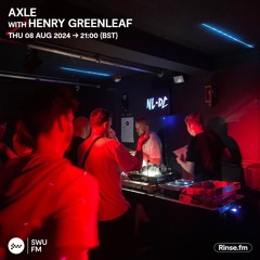 Axle with Henry Greenleaf - 8 August 2024