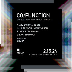 Co/Function 14 with Gamma Vibes, Sasta, Lauren Yoon, Manitheson, Tj McAu, Espinaka & Brian Thabault