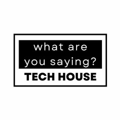 [GUEST MIX] WAYS Radio with Patty Ice: what are you saying? tech house.