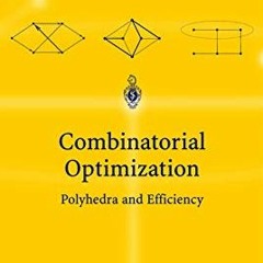 [Access] EBOOK EPUB KINDLE PDF Combinatorial Optimization (3 volume, A,B, & C) by  Alexander Schrijv