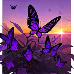 If We Were Butterflies In A Purple Sky