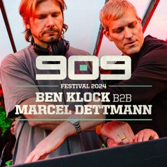 BEN KLOCK B2B MARCEL DETTMANN ▪ 909 FESTIVAL 2024