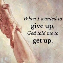 God woke you up today