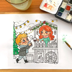 2.Türchen - Girl vom Glühweinstand