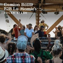 Camion Bazar B2B La Mamie's — Solar Stage — Wonderfruit 2019