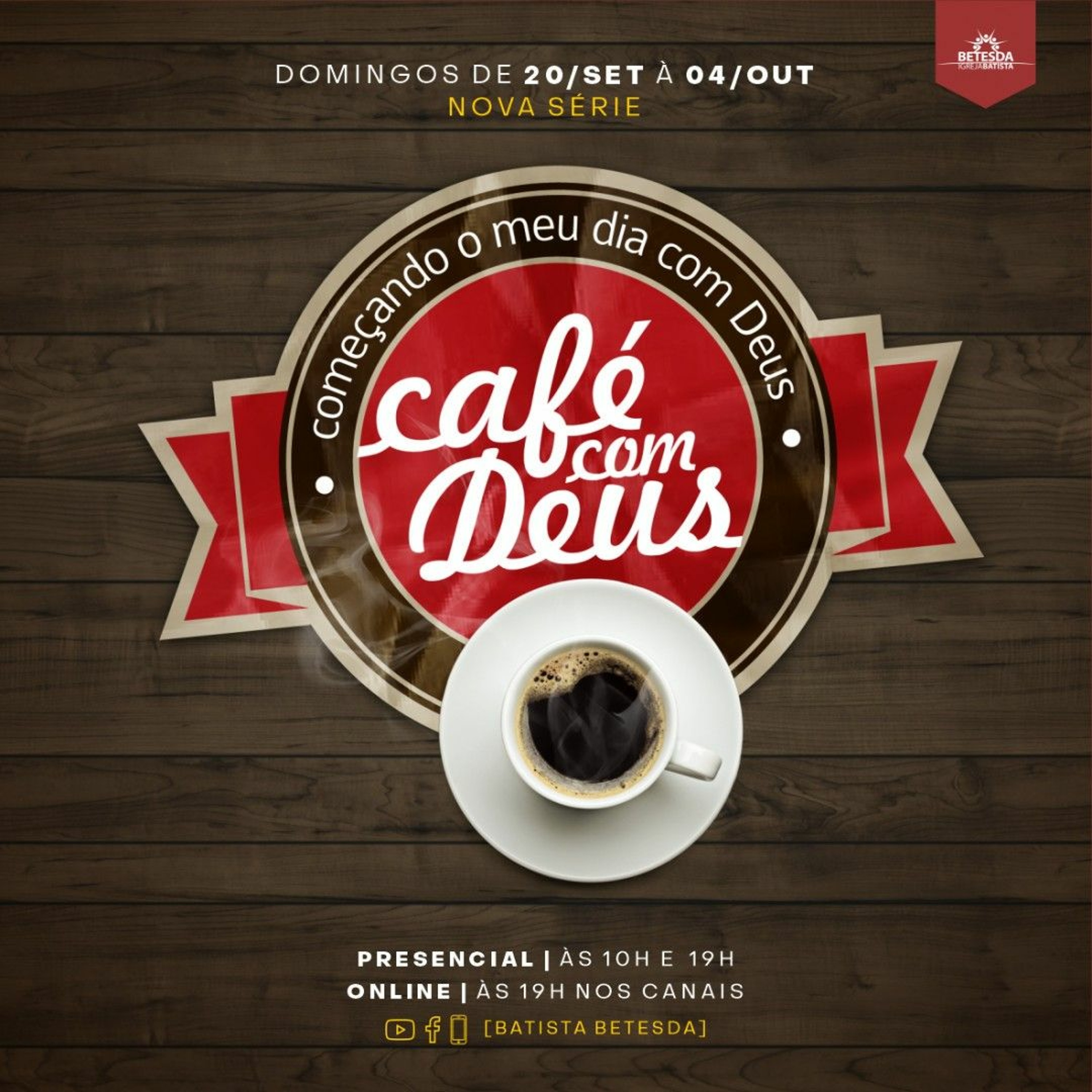 3 . Praticando a presença de Deus | Café com Deus | Pr Ricardo Capler ( 04.10.2020) episode artwork