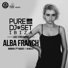 ALBA FRANCH @ CLUBBING TV @ PURE IBIZA RADIO