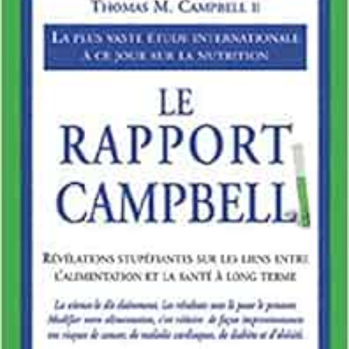 [DOWNLOAD] KINDLE 📝 Rapport Campbell (French Edition) by Campbell [KINDLE PDF EBOOK