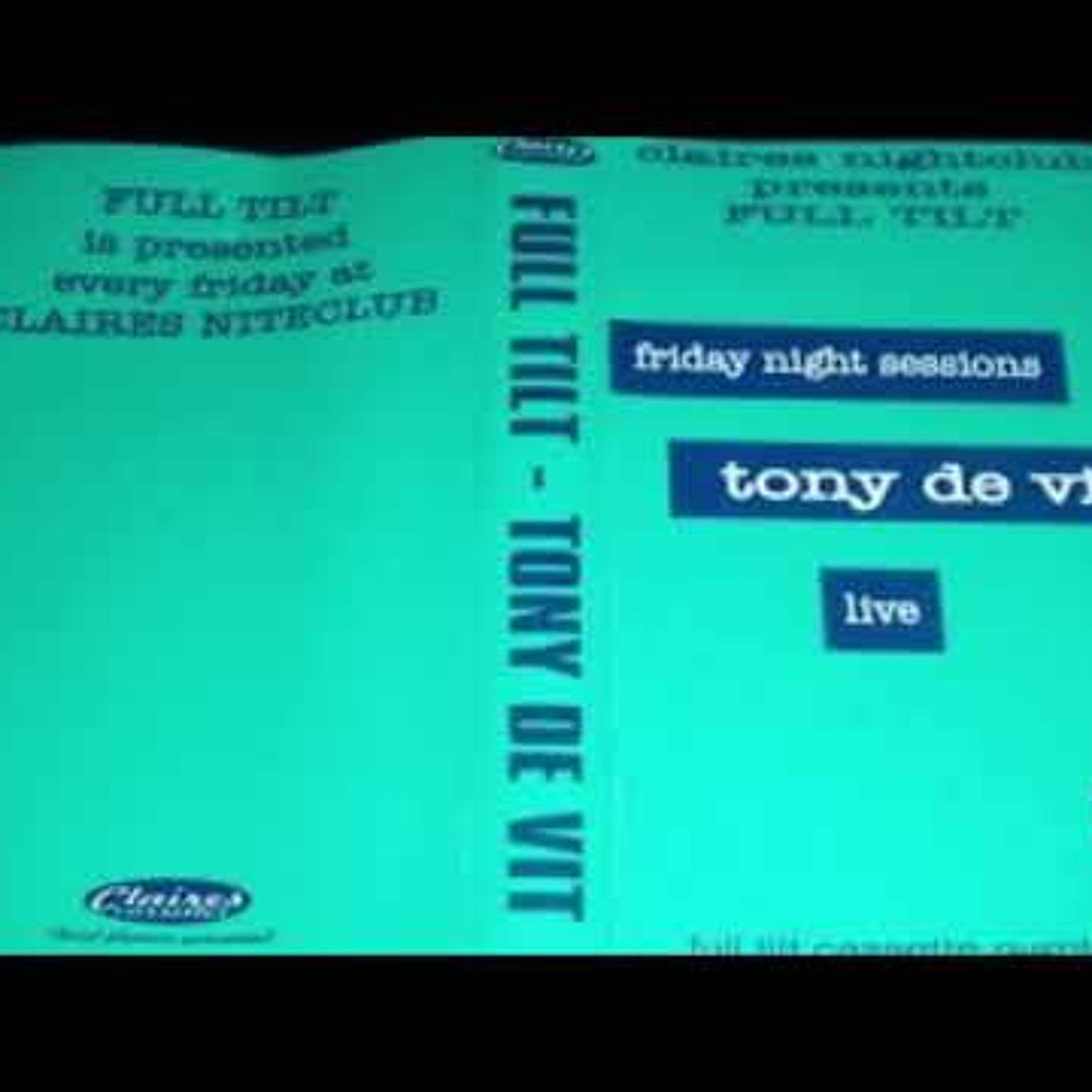 Tony De Vit Live @ Claires Nightclub episode artwork
