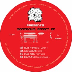 LAVERY - PLAY IT TWICE - SONOROUS EFFECT EP - G2G003