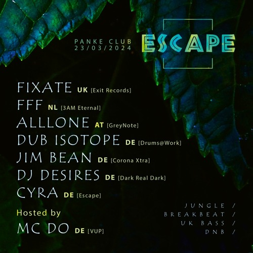 DJ Desires, Jim Bean & Sonair -2023 - 03 - 13 - @ Escape #1, Panke Club, Berlin