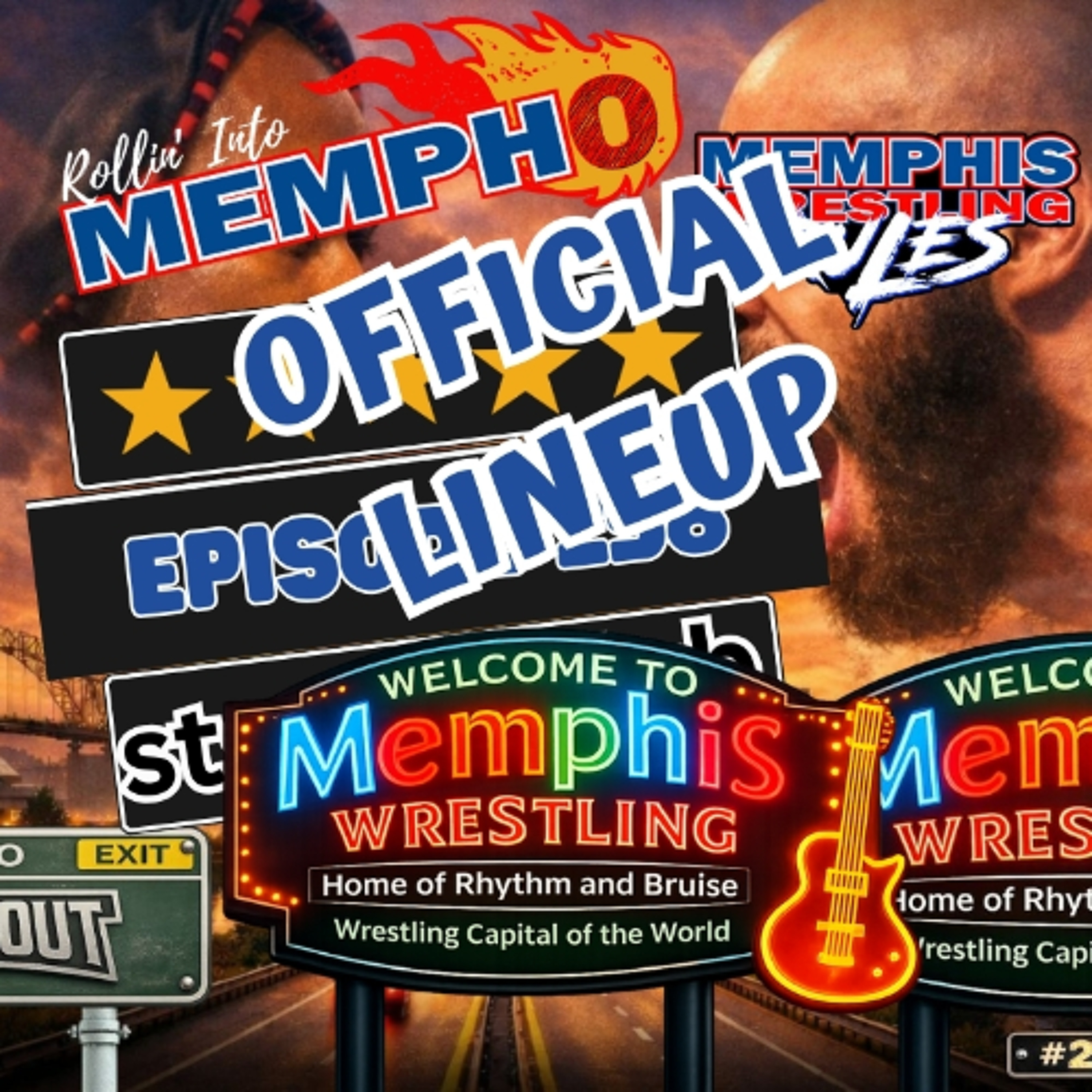 OFFICIAL LINEUP Memphis Wrestling, Episode 258 episode artwork