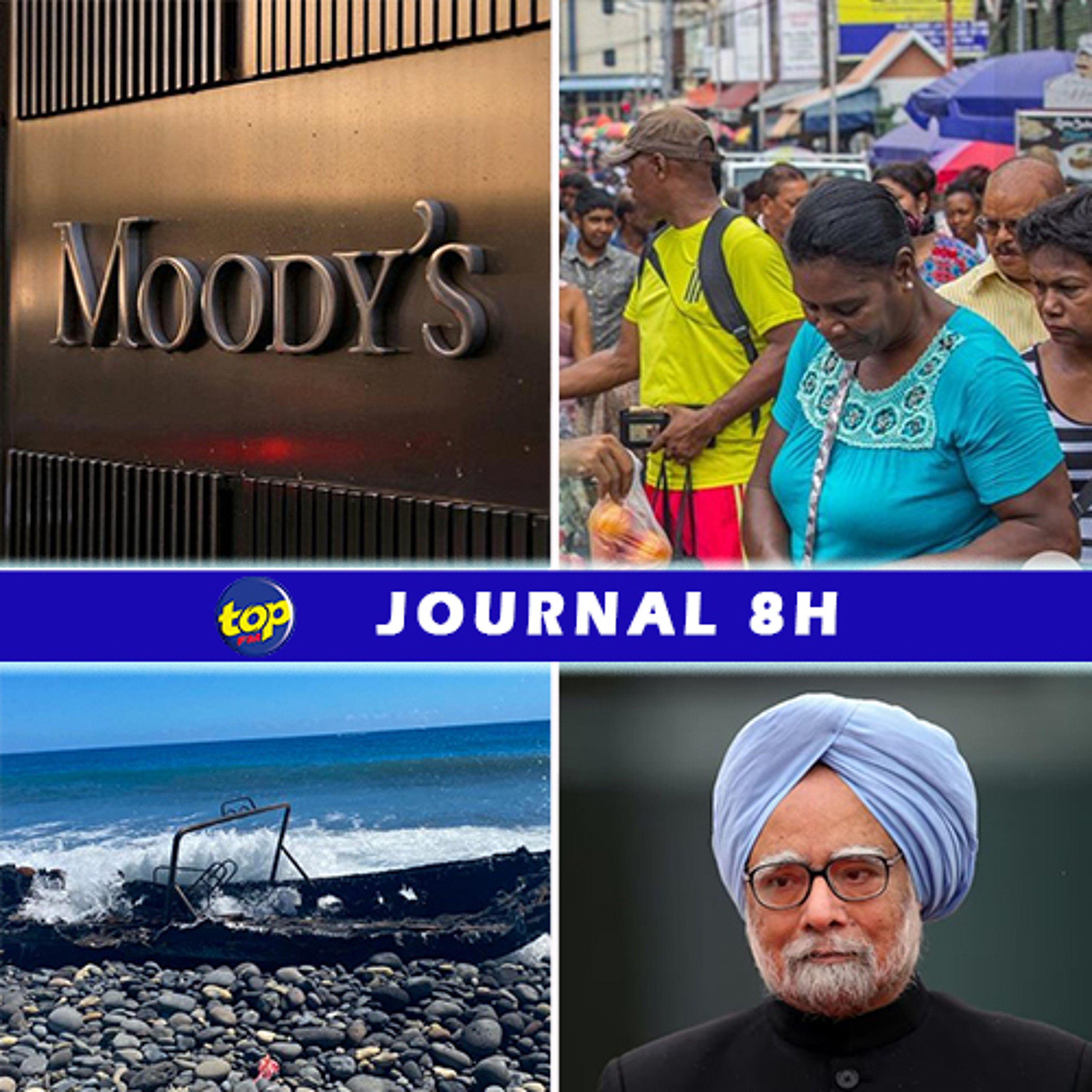 Le journal de 8H de ce vendredi 27 décembre 2024