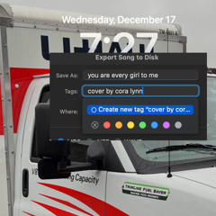 you are every girl to me - cora lynn cover