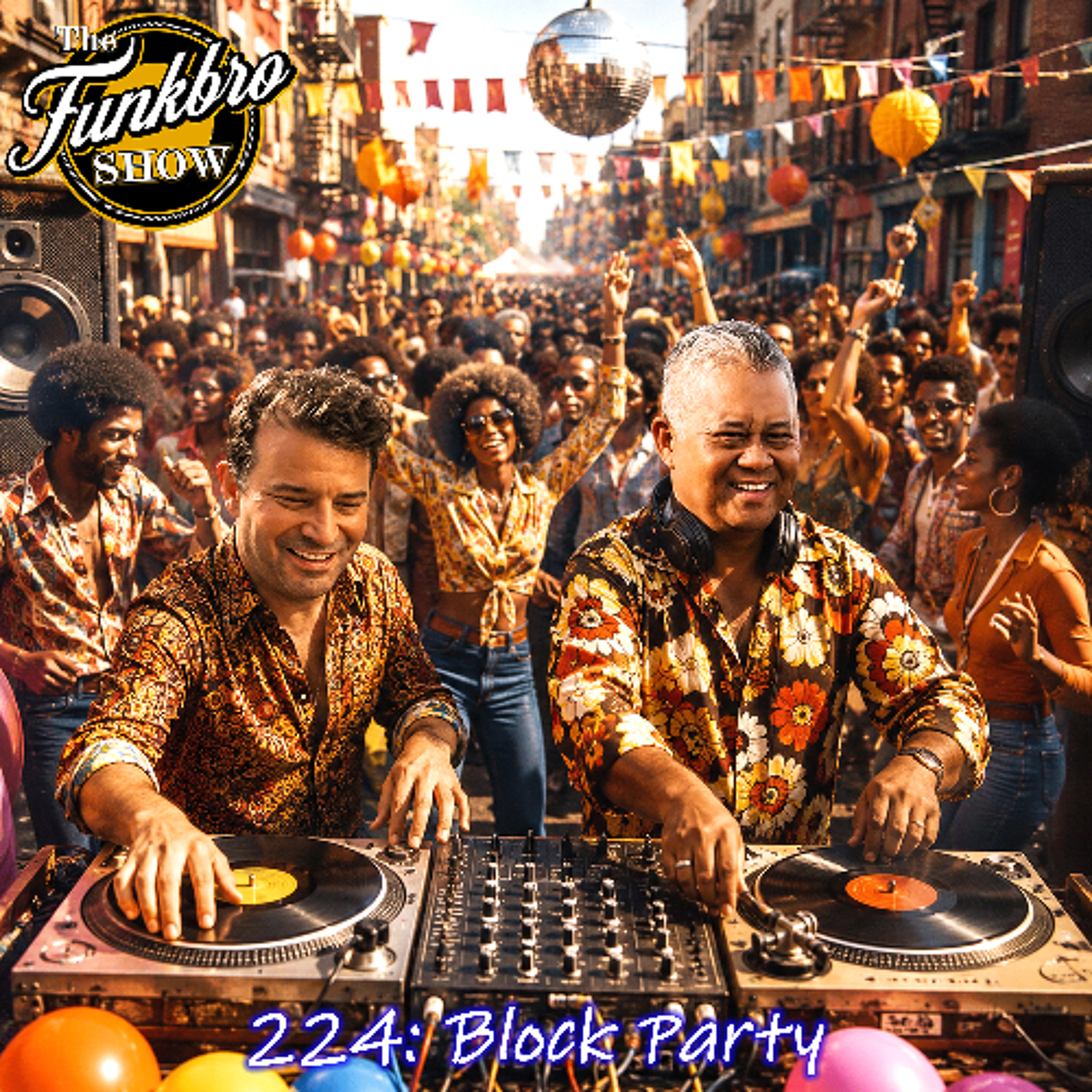 The FunkBro Show RadioactiveFM 224: Block Party episode artwork