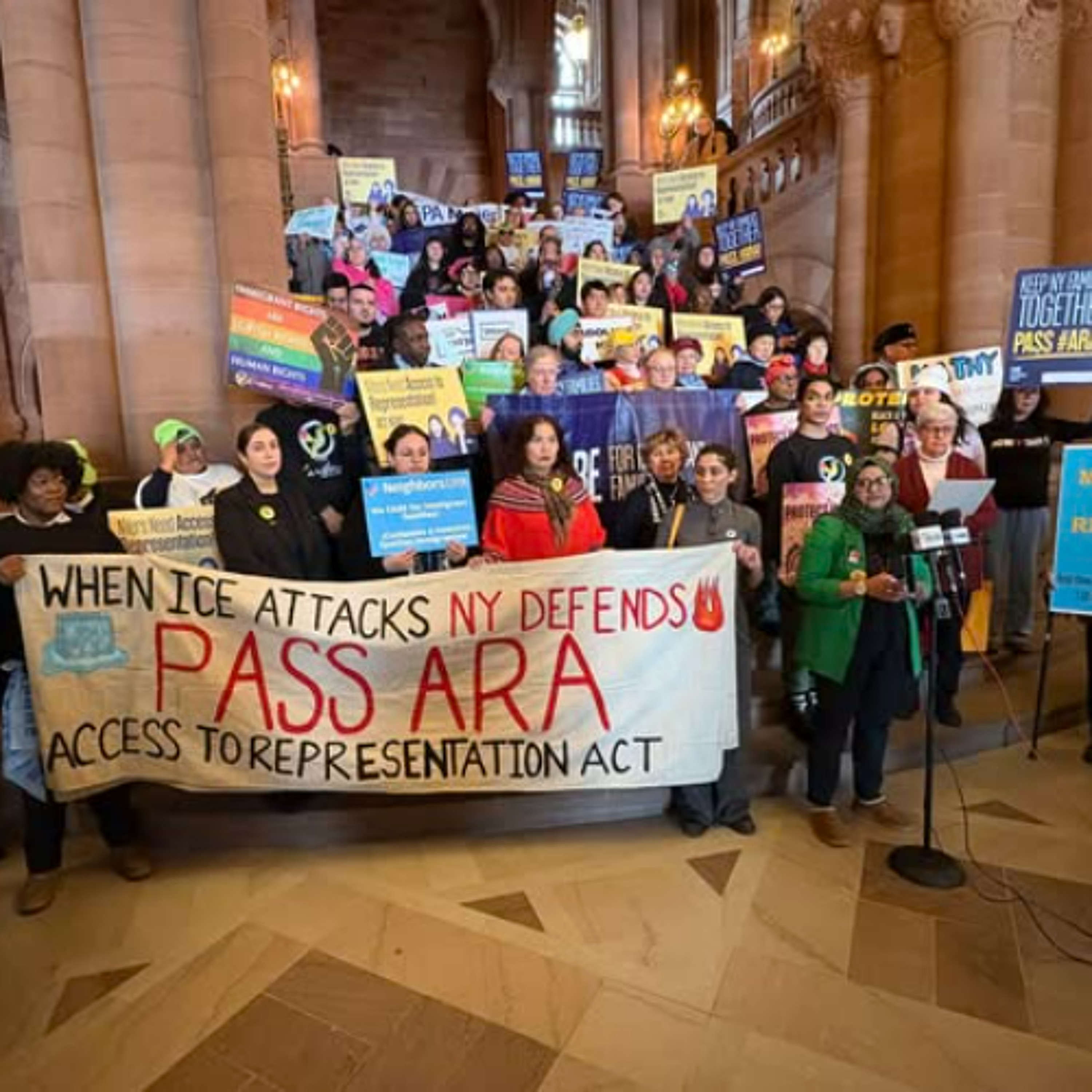 Rally for $175M for Immigration Legal Services episode artwork