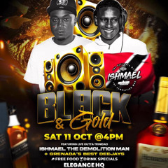 BLACK & GOLD ELEGANCE HQ (STATIC B-DAY BASH)-ISHMAEL THE DEMOLITION MAN - DJ NEUTRON 473