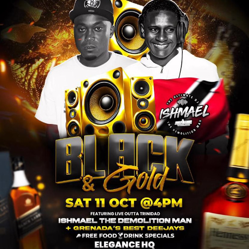 BLACK & GOLD ELEGANCE HQ (STATIC B-DAY BASH)-ISHMAEL THE DEMOLITION MAN - DJ NEUTRON 473