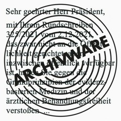 ArchivWare 40 vom 22. Dez. 2021 - Verstoß gegen ärztliche Behandlungsfreiheit