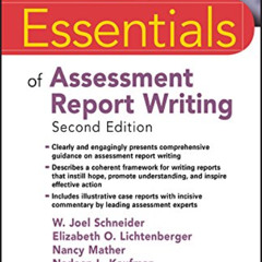 View PDF 📍 Essentials of Assessment Report Writing (Essentials of Psychological Asse