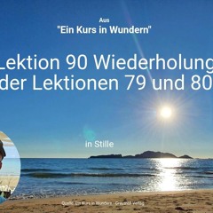 Lektion 90 Wiederholung der Lektionen 79 und 80