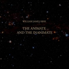 The Animate And The Inanimate. W. J. Sidis : William James Sidis