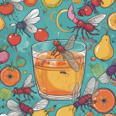 Fruit fly in my drink