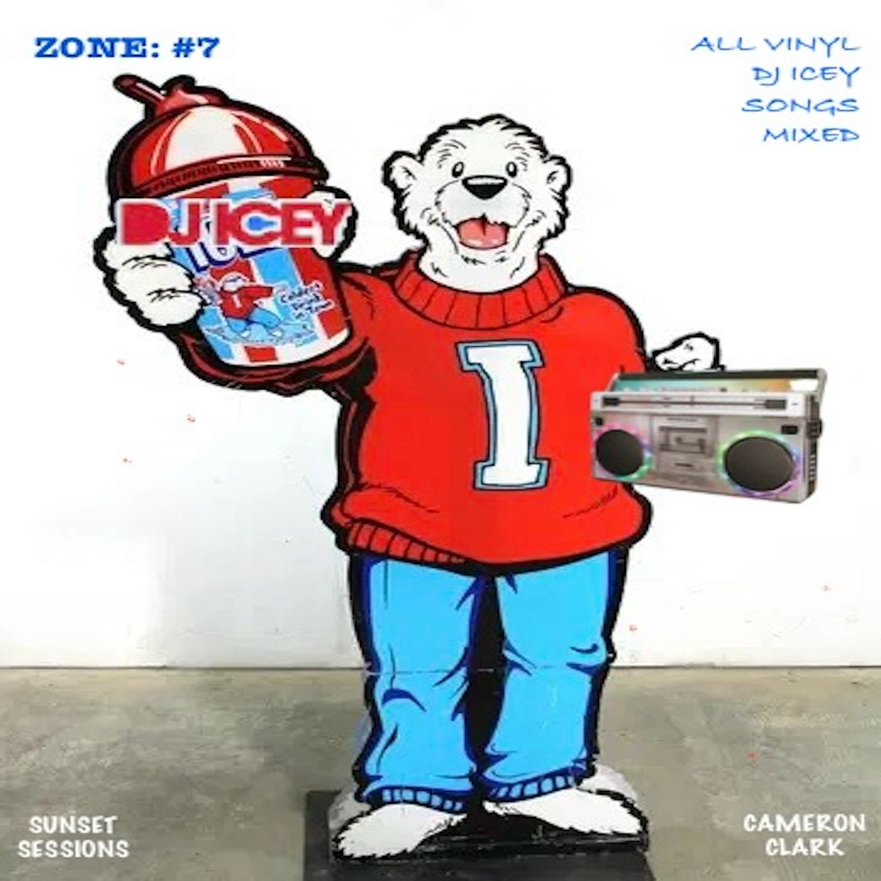 Ep. 70 "ZONE 7" All Vinyl Dj Icey Songs Mixed Vol. 7 (Florida Breaks,Funky Breaks,Breakbeat) episode artwork