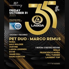 JUSTINE @ LAGOA 31.10.2025 - warm up 35th anniversary