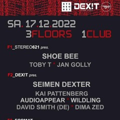 Dima Zed @ 3 Floors 1 Club / Closing / 17//12//22 / MS CONNEXION COMPLEX / MANNHEIM