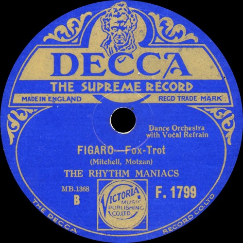 The Rhythm Maniacs - Figaro - 1930