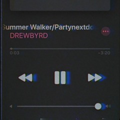 Summer Walker/Partynextdoor - My Affection (Drewbyrd Remix)