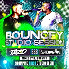 MCS TAZO B2B MC STOMPIN - DJ BROWNY (stompins first studio sesh)