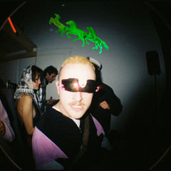 Green horses on the wall