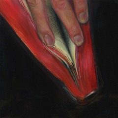 Play with the pages of a book like a pussy