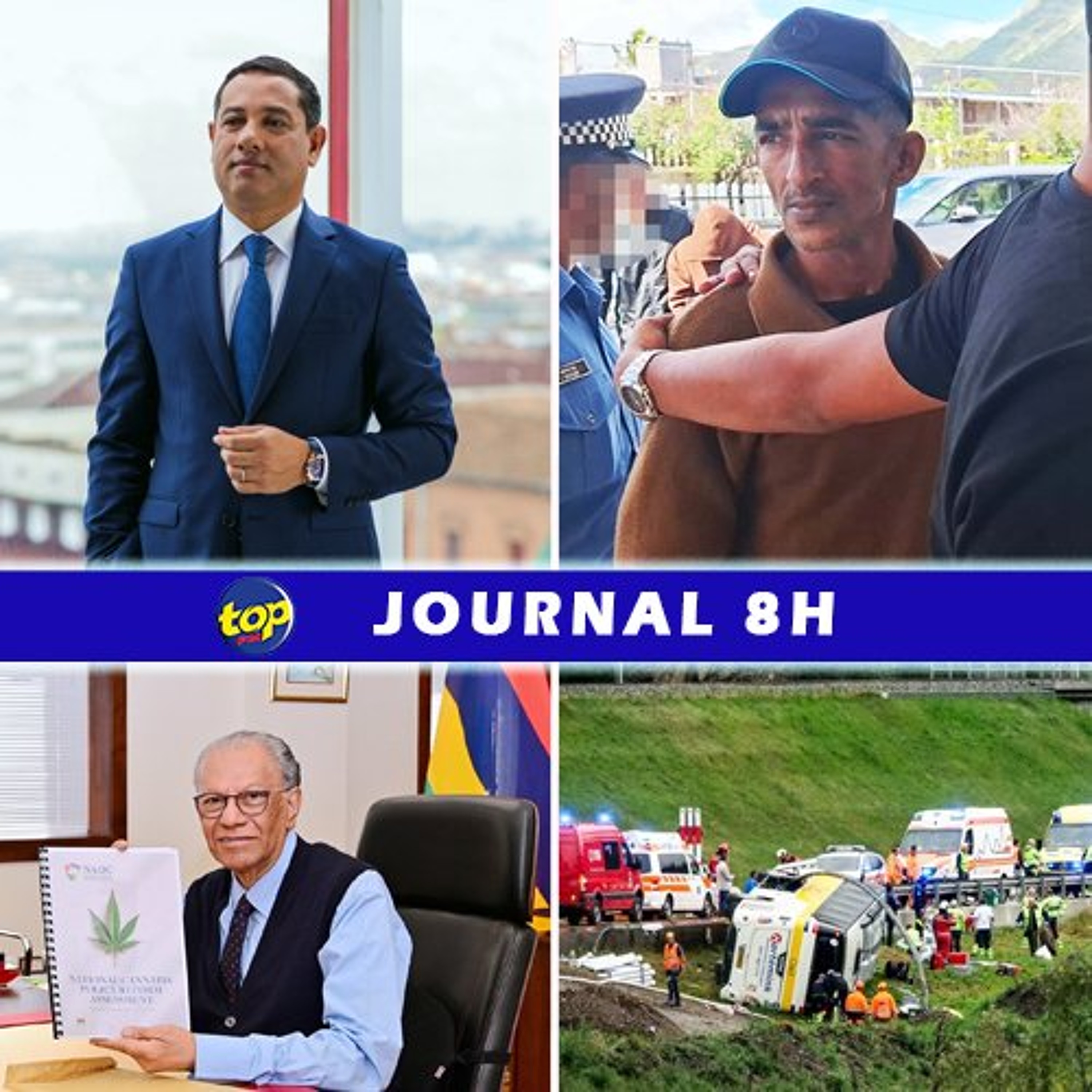 Le journal de 8H de ce vendredi 11 septembre 2026