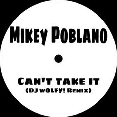 Can't Take It (DJ wOLFY! Remix)