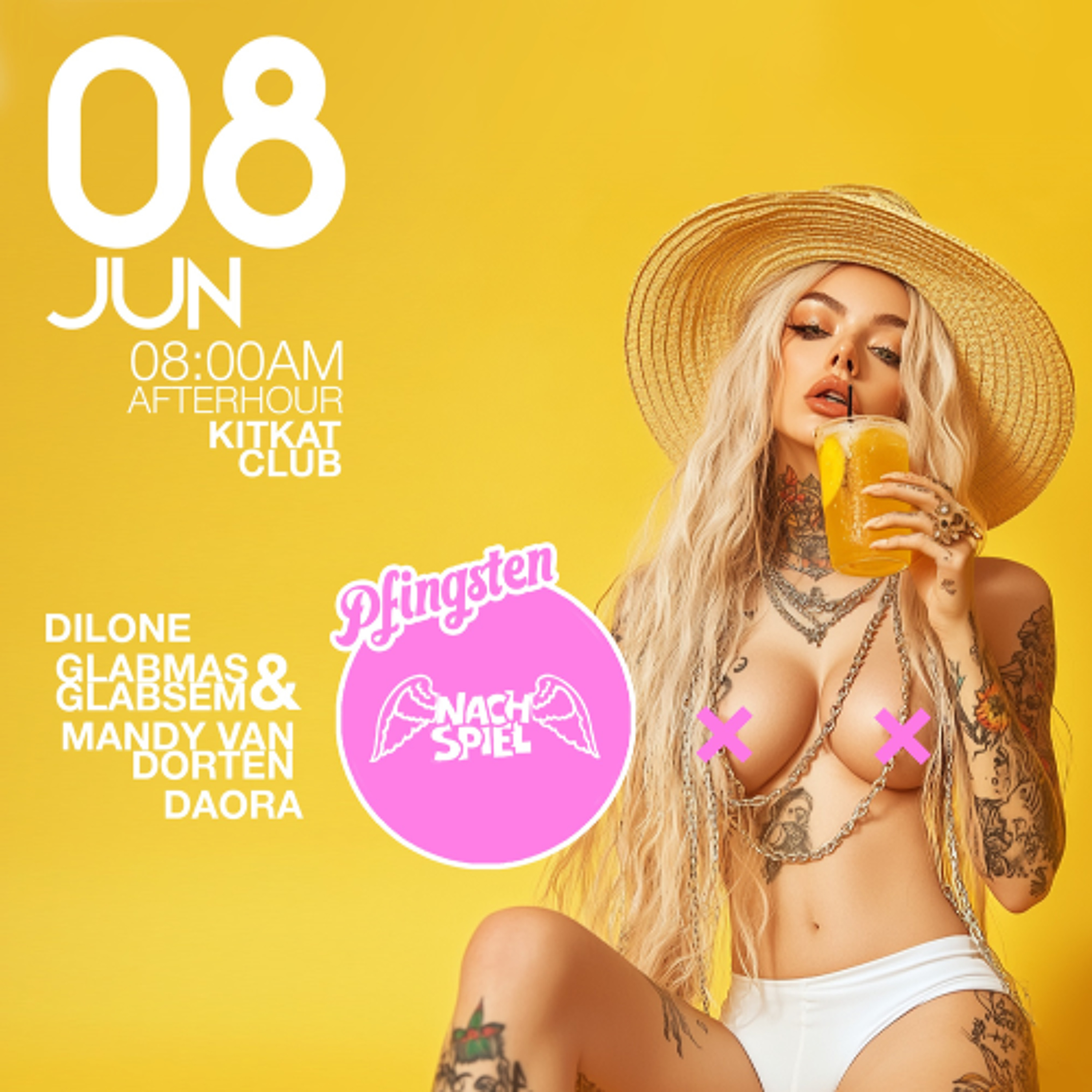 2025-06-08 PFINGST-NACHSPIEL (Kitkat Club) Mandy van Dorten , Glabmas & Glabsem , Dilone , Daora episode artwork