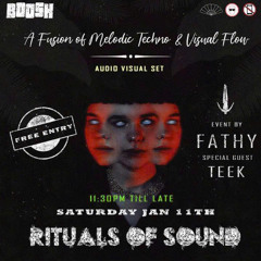 TEEK LIVE X BOOSH SAIGON Pres. Rituals Of Sound, 11th January 2025