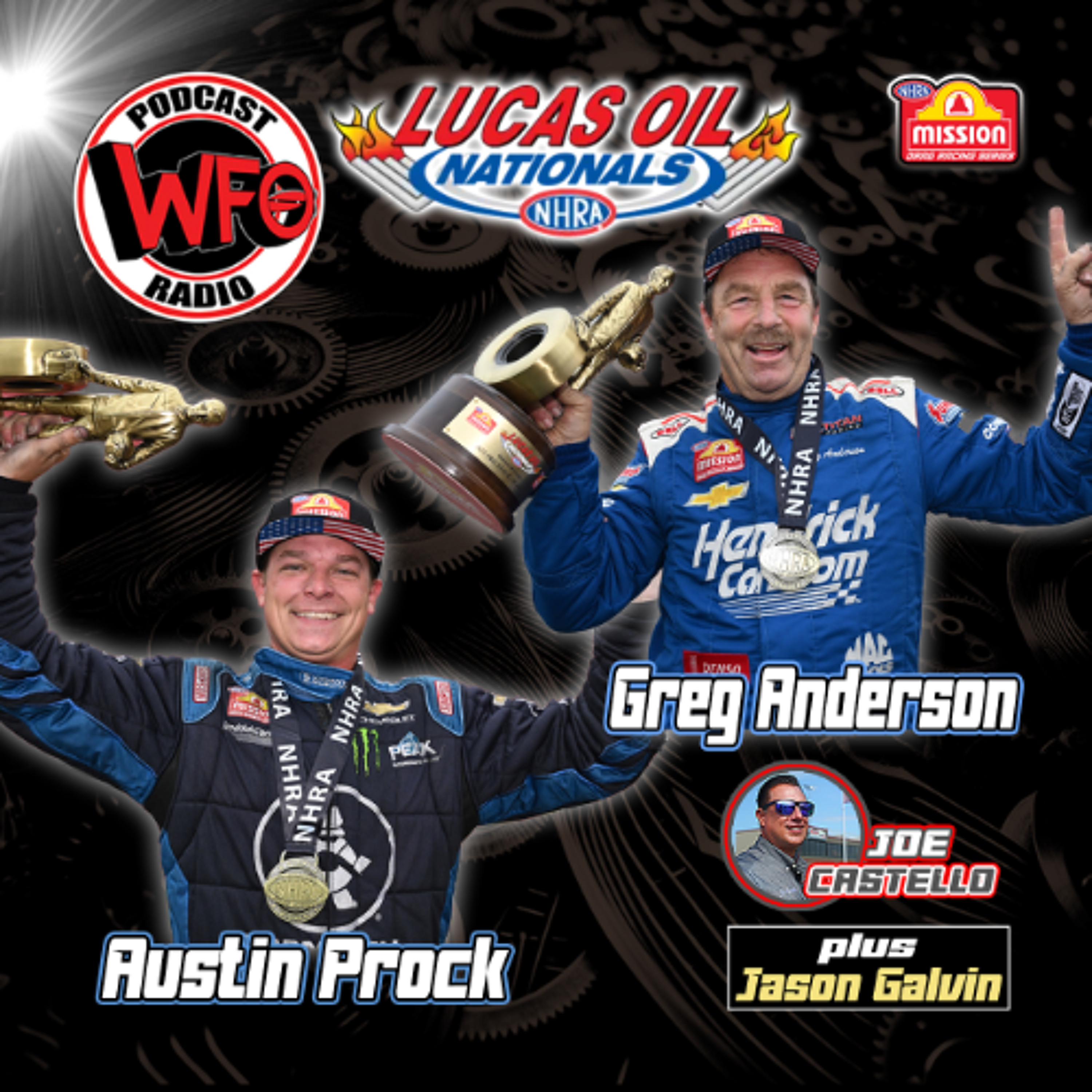 Austin Prock and Greg Anderson go WFO after the NHRA Lucas Oil Nationals