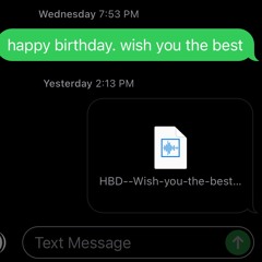 HBD(Wish You The Best)